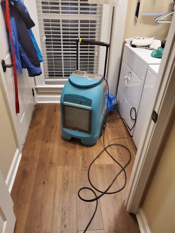Commercial dehumidifier deployed for Flood Damage Cleanup in Miramar