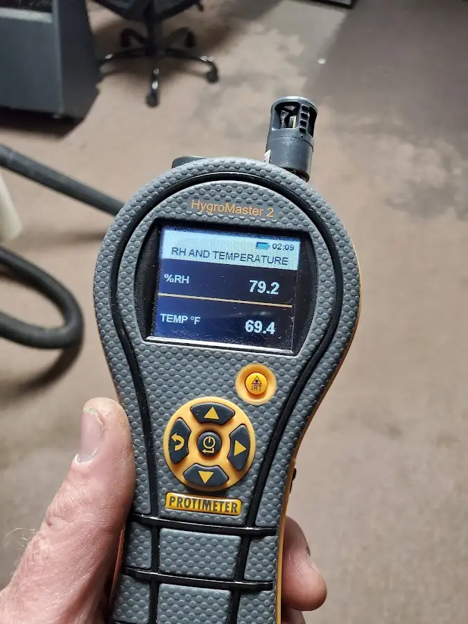 Moisture meter humidity assessment for Fire & Smoke Damage Restoration in Miramar