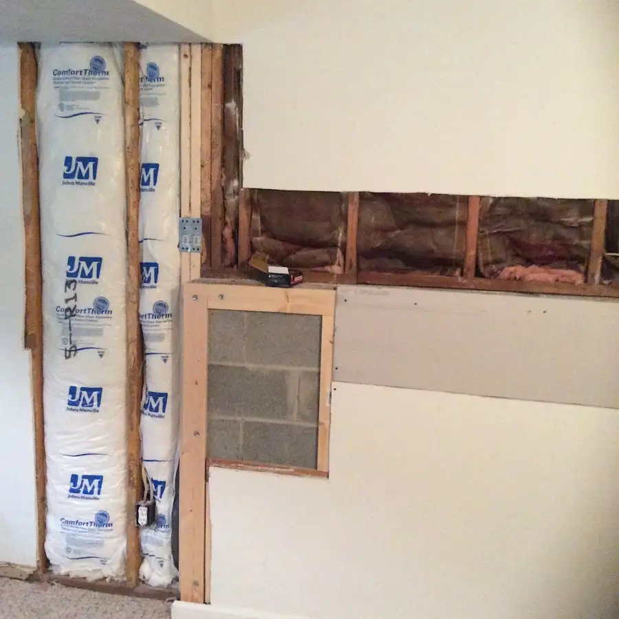 Wall insulation replacement during Structural Drying in Miramar